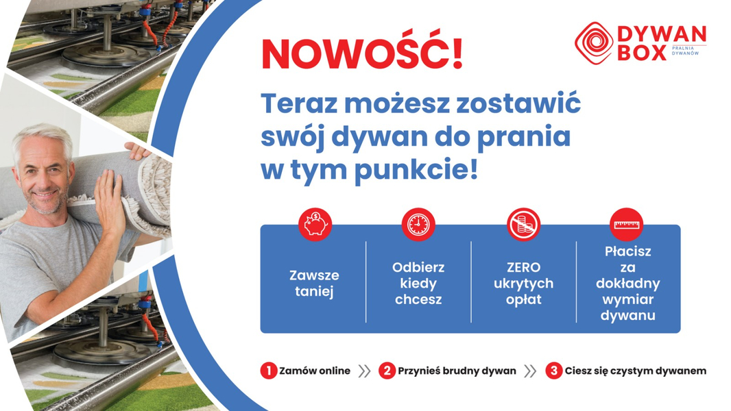 Zdjęcie na okładce dla DywanBox - Pralnia Dywanów